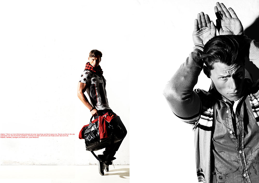 6/10 Fashion photography and editorial for fashion label john richmond