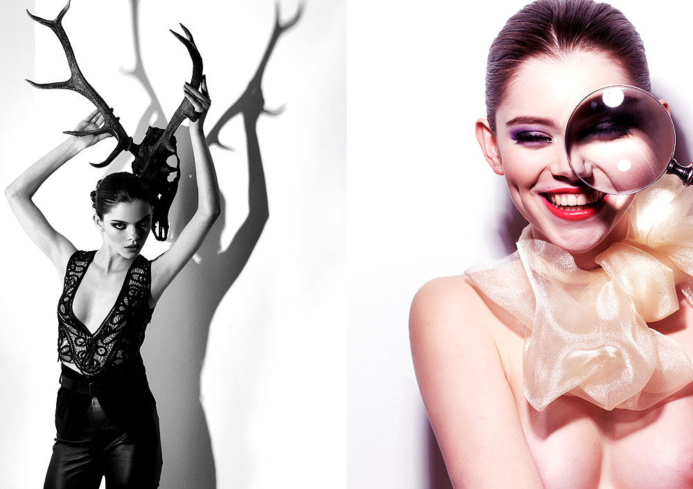 10/10 Editorial for fashion magazine Umnomag. Produced in Hamburg with model Tamina by Modelwerk. Fashion styling by Izabela Kobza